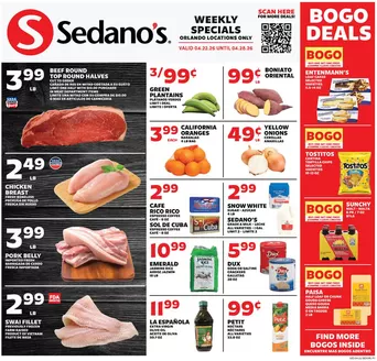 Sedano's catalogue | Great offer for all customers | 2026-04-22T00:00:00.000Z - 2026-04-28T00:00:00.000Z