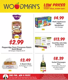 Woodman's catalogue | Top offers for all bargain hunters | 2026-04-23T00:00:00.000Z - 2026-04-29T00:00:00.000Z