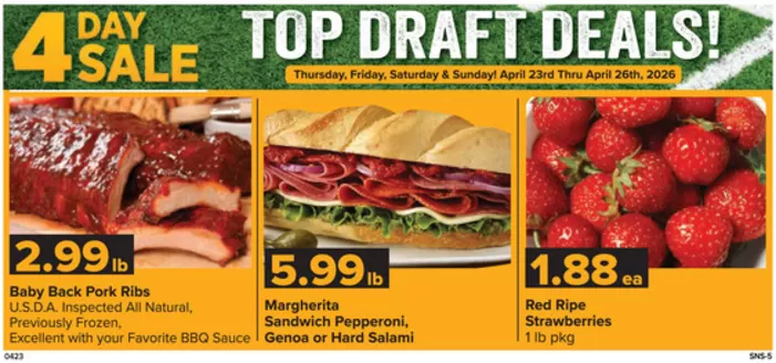 Shop 'n Save catalogue | Our best deals for you | 2026-04-23T00:00:00.000Z - 2026-04-26T00:00:00.000Z