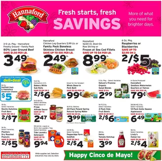 Hannaford catalogue | Top deals and discounts | 2026-04-26T00:00:00.000Z - 2026-05-02T00:00:00.000Z