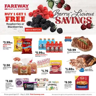 Fareway catalogue | New offers to discover | 2026-04-27T00:00:00.000Z - 2026-05-02T00:00:00.000Z