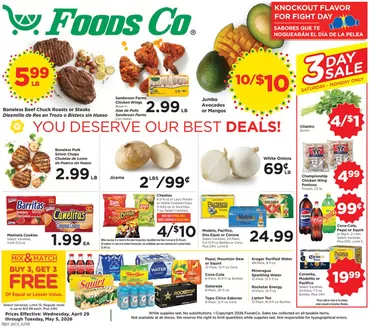 Foods Co catalogue | Weekly Ad | 2026-04-29T00:00:00.000Z - 2026-05-05T00:00:00.000Z