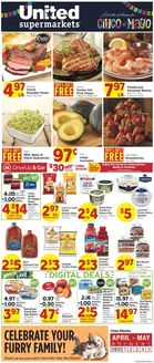 United Supermarkets catalogue | Offers for bargain hunters | 2026-04-28T00:00:00.000Z - 2026-05-05T00:00:00.000Z