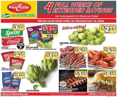 Price Cutter catalogue | Offers for bargain hunters | 2026-04-29T00:00:00.000Z - 2026-05-26T00:00:00.000Z