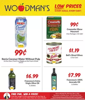 Woodman's catalogue | Discounts and promotions | 2026-04-30T00:00:00.000Z - 2026-05-06T00:00:00.000Z
