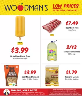 Woodman's catalogue | Discounts and promotions | 2026-04-30T00:00:00.000Z - 2026-05-06T00:00:00.000Z