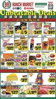 99 Ranch catalogue | Top offers for all bargain hunters | 2026-05-01T00:00:00.000Z - 2026-05-14T00:00:00.000Z
