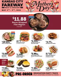Fareway catalogue in Merriam KS | Exclusive deals and bargains | 2026-05-04T00:00:00.000Z - 2026-05-09T00:00:00.000Z