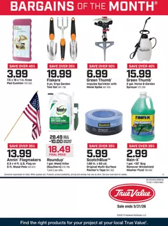 True Value catalogue | Special offers for you | 2026-05-01T00:00:00.000Z - 2026-05-31T00:00:00.000Z