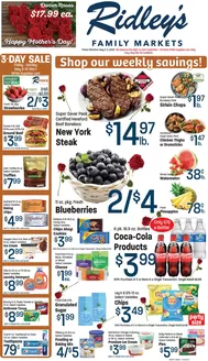 Ridley's Family Markets catalogue | Special offers for you | 2026-05-05T00:00:00.000Z - 2026-05-11T00:00:00.000Z
