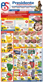 Presidente catalogue | Exclusive deals and bargains | 2026-05-07T00:00:00.000Z - 2026-05-12T00:00:00.000Z