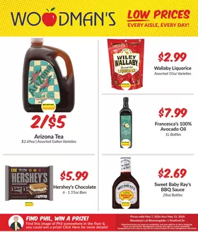 Woodman's catalogue | Great offer for bargain hunters | 2026-05-07T00:00:00.000Z - 2026-05-13T00:00:00.000Z