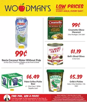 Woodman's catalogue | Offers for bargain hunters | 2026-05-07T00:00:00.000Z - 2026-05-13T00:00:00.000Z