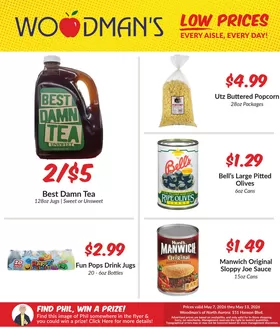 Woodman's catalogue | Great discounts on selected products | 2026-05-07T00:00:00.000Z - 2026-05-13T00:00:00.000Z