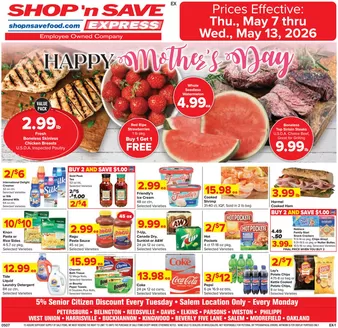 Shop 'n Save catalogue | Current special promotions | 2026-05-07T00:00:00.000Z - 2026-05-13T00:00:00.000Z