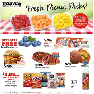 Fareway catalogue | Our best offers for you | 2026-05-11T00:00:00.000Z - 2026-05-16T00:00:00.000Z