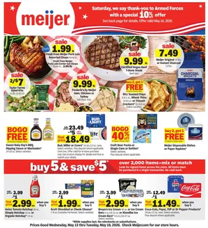 Meijer catalogue | Great offer for all customers | 2026-05-13T00:00:00.000Z - 2026-05-19T00:00:00.000Z
