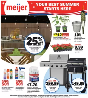 Meijer catalogue | your best summer starts here | 2026-05-13T00:00:00.000Z - 2026-05-19T00:00:00.000Z