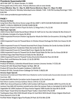 Presidente catalogue | Discover attractive offers | 2026-05-13T00:00:00.000Z - 2026-05-19T00:00:00.000Z