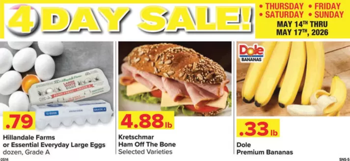 Shop 'n Save catalogue | Shop 'n Save Weekly ad | 2026-05-14T00:00:00.000Z - 2026-05-17T00:00:00.000Z