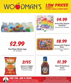 Woodman's catalogue | Current special promotions | 2026-05-14T00:00:00.000Z - 2026-05-20T00:00:00.000Z