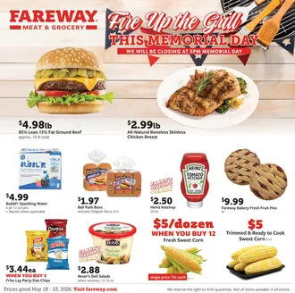 Fareway catalogue | Fareway weekly ad | 2026-05-18T00:00:00.000Z - 2026-05-23T00:00:00.000Z
