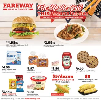 Fareway catalogue | Our best offers for you | 2026-05-18T00:00:00.000Z - 2026-05-23T00:00:00.000Z