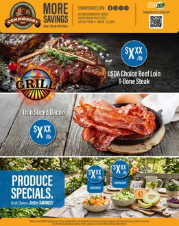Commissary catalogue | Discounts and promotions | 2026-05-18T00:00:00.000Z - 2026-05-31T00:00:00.000Z