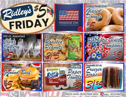 Ridley's Family Markets catalogue | Ridley's Family Markets weekly ad | 2026-05-19T00:00:00.000Z - 2026-05-25T00:00:00.000Z