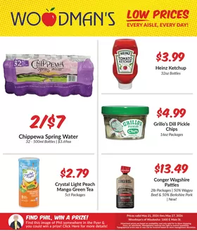 Woodman's catalogue | Exclusive deals and bargains | 2026-05-21T00:00:00.000Z - 2026-05-27T00:00:00.000Z