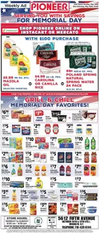 Pioneer Supermarkets catalogue in New York | Top deals for all customers | 2026-05-24T00:00:00.000Z - 2026-05-30T00:00:00.000Z