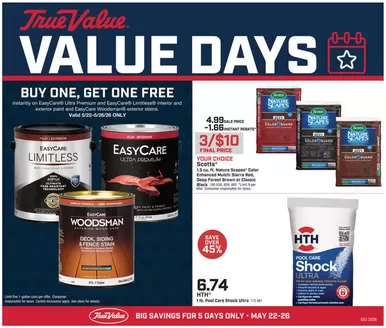 True Value catalogue | Discounts and promotions | 2026-05-22T00:00:00.000Z - 2026-05-26T00:00:00.000Z