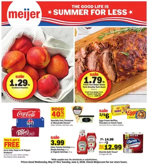 Meijer catalogue | Top offers for smart savers | 2026-05-27T00:00:00.000Z - 2026-06-02T00:00:00.000Z
