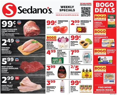 Sedano's catalogue | Sedano's weekly ad | 2026-05-27T00:00:00.000Z - 2026-06-02T00:00:00.000Z