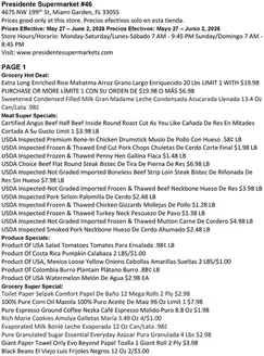 Presidente catalogue | Great offer for all customers | 2026-05-27T00:00:00.000Z - 2026-06-02T00:00:00.000Z
