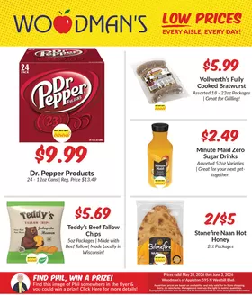 Woodman's catalogue | Top offers for all bargain hunters | 2026-05-28T00:00:00.000Z - 2026-06-03T00:00:00.000Z