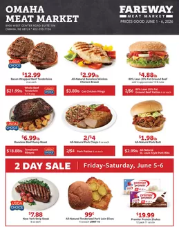 Fareway catalogue | Great offer for bargain hunters | 2026-06-01T00:00:00.000Z - 2026-06-06T00:00:00.000Z