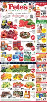 Pete's Fresh Market catalogue | Save now with our deals | 2026-06-03T00:00:00.000Z - 2026-06-09T00:00:00.000Z