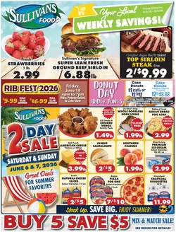 Sullivan's Foods  catalogue | Exclusive bargains | 2026-06-03T00:00:00.000Z - 2026-06-09T00:00:00.000Z