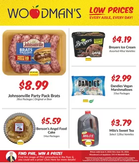 Woodman's catalogue | Top deals and discounts | 2026-06-04T00:00:00.000Z - 2026-06-10T00:00:00.000Z