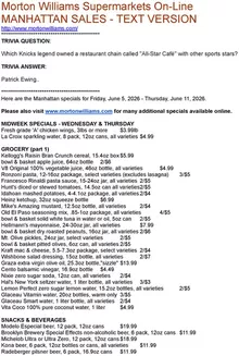 Morton Williams catalogue | Great discounts on selected products | 2026-06-05T00:00:00.000Z - 2026-06-11T00:00:00.000Z