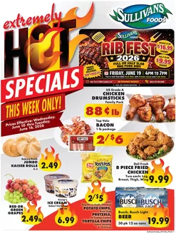 Sullivan's Foods catalogue | Special offers for you | 2026-06-10T00:00:00.000Z - 2026-06-16T00:00:00.000Z