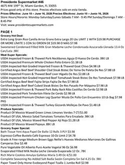Presidente catalogue | Top deals for all customers | 2026-06-10T00:00:00.000Z - 2026-06-16T00:00:00.000Z