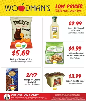 Woodman's catalogue | Top deals for all customers | 2026-06-11T00:00:00.000Z - 2026-06-17T00:00:00.000Z