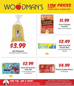 Woodman's catalogue | Discover attractive offers | 2026-06-11T00:00:00.000Z - 2026-06-17T00:00:00.000Z