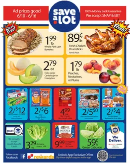 Save a Lot catalogue in Nelsonville OH | Our best offers for you | 2026-06-10T00:00:00.000Z - 2026-06-16T00:00:00.000Z