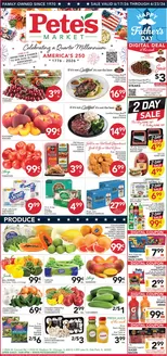 Pete's Fresh Market catalogue | Exclusive deals and bargains | 2026-06-17T00:00:00.000Z - 2026-06-23T00:00:00.000Z