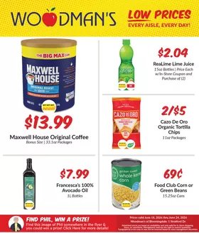 Woodman's catalogue | Top deals for all customers | 2026-06-18T00:00:00.000Z - 2026-06-24T00:00:00.000Z