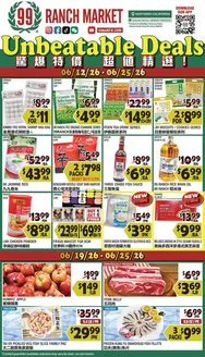 99 Ranch catalogue in Pacifica CA | Exclusive deals and bargains | 2026-06-12T00:00:00.000Z - 2026-06-25T00:00:00.000Z