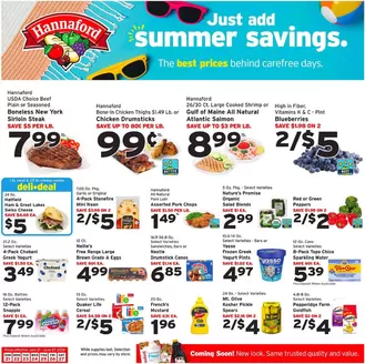 Hannaford catalogue | Offers for bargain hunters | 2026-06-21T00:00:00.000Z - 2026-06-27T00:00:00.000Z